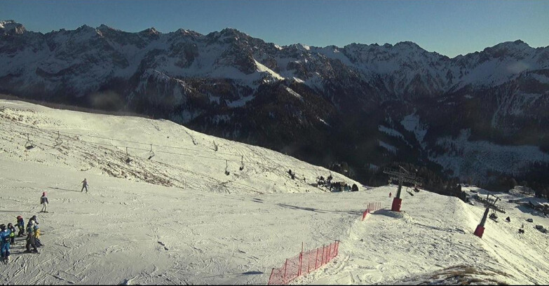 Webcam Pozza di Fassa-Aloch-Buffaure  - Pista Pala del Geiger