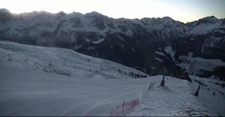 Webcam Pozza di Fassa-Aloch-Buffaure  - Pista Pala del Geiger
