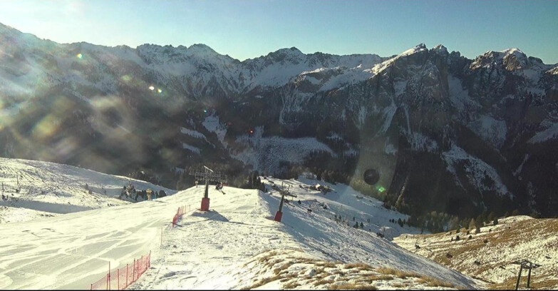Webcam Pozza di Fassa-Aloch-Buffaure  - Pista Pala del Geiger