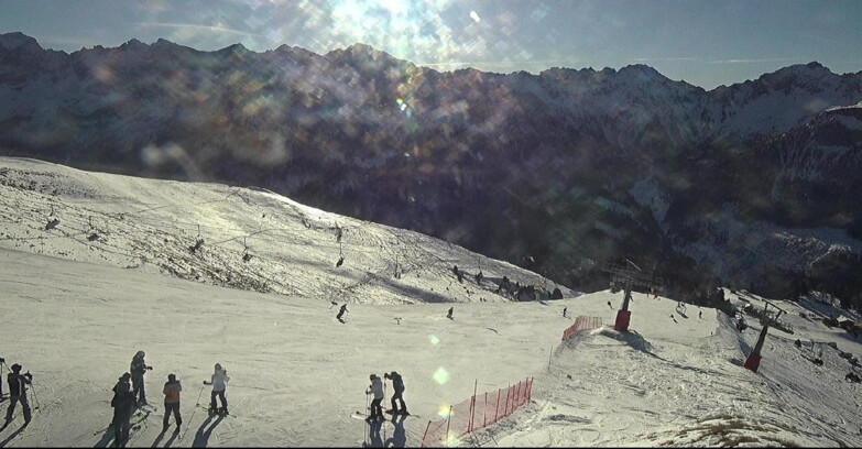 Webcam Pozza di Fassa-Aloch-Buffaure  - Pista Pala del Geiger