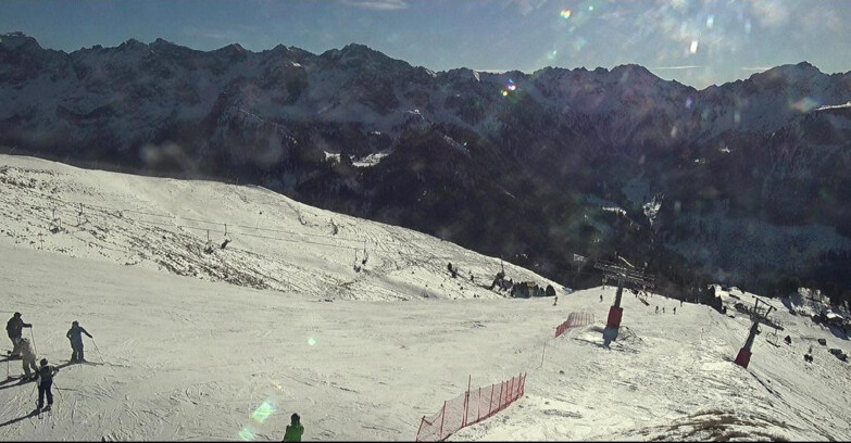 Webcam Pozza di Fassa-Aloch-Buffaure  - Pista Pala del Geiger