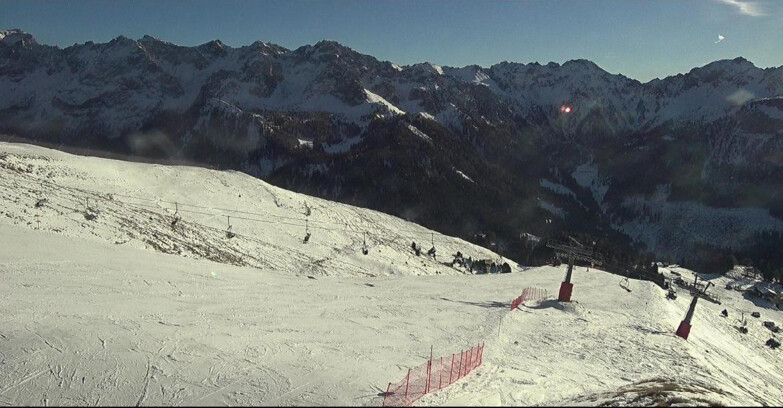 Webcam Pozza di Fassa-Aloch-Buffaure  - Pista Pala del Geiger