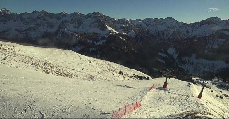 Webcam Pozza di Fassa-Aloch-Buffaure  - Pista Pala del Geiger