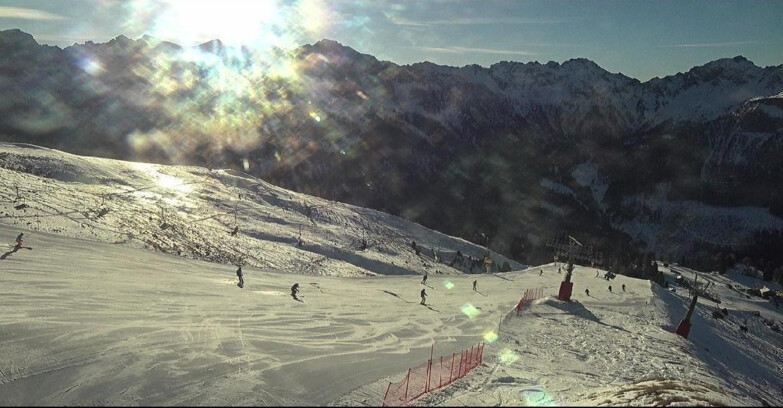 Webcam Pozza di Fassa-Aloch-Buffaure  - Pista Pala del Geiger