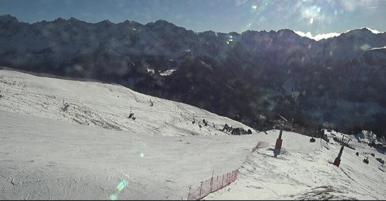Webcam Pozza di Fassa-Aloch-Buffaure - Pista Pala del Geiger