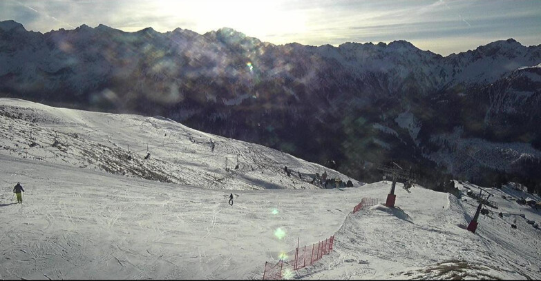 Webcam Pozza di Fassa-Aloch-Buffaure  - Pista Pala del Geiger