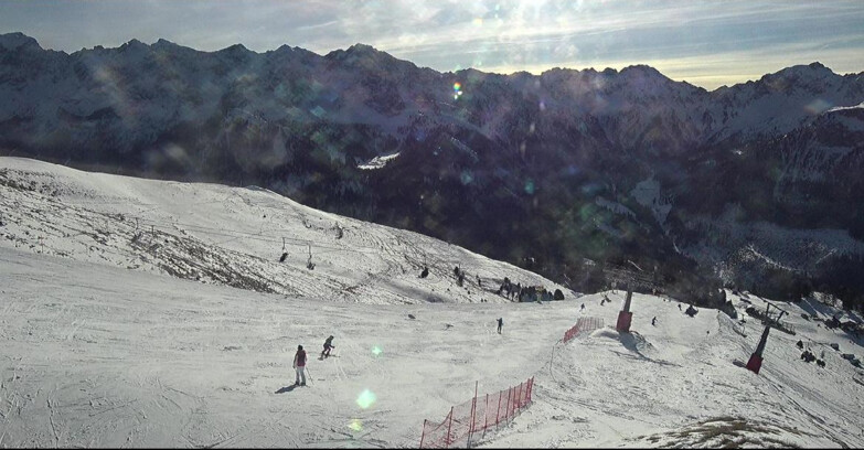 Webcam Pozza di Fassa-Aloch-Buffaure  - Pista Pala del Geiger