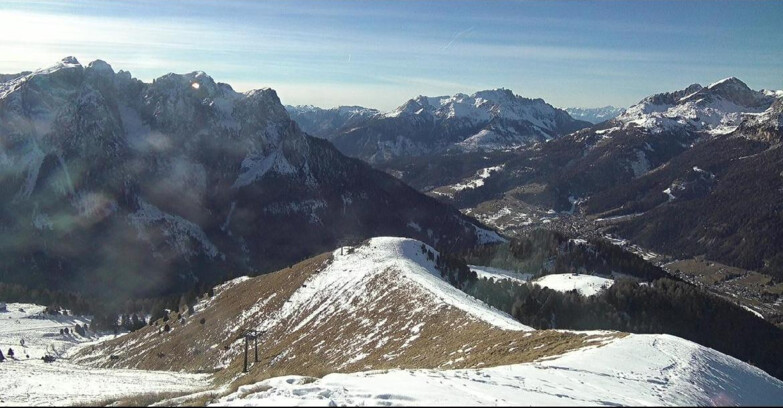 Webcam Pozza di Fassa-Aloch-Buffaure  - Pista Pala del Geiger