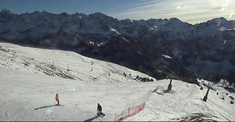 Webcam Pozza di Fassa-Aloch-Buffaure  - Pista Pala del Geiger