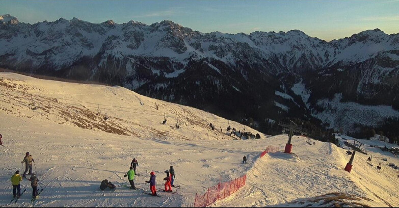 Webcam Pozza di Fassa-Aloch-Buffaure  - Pista Pala del Geiger