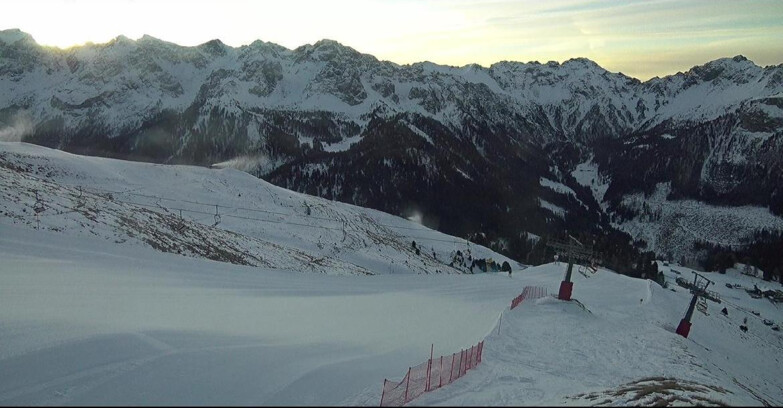 Webcam Pozza di Fassa-Aloch-Buffaure  - Pista Pala del Geiger