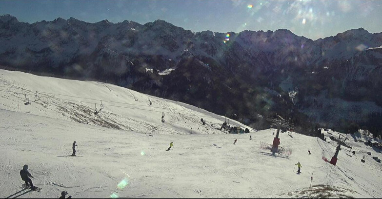 Webcam Pozza di Fassa-Aloch-Buffaure - Pista Pala del Geiger