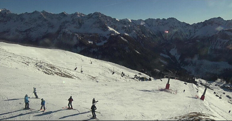 Webcam Pozza di Fassa-Aloch-Buffaure  - Pista Pala del Geiger