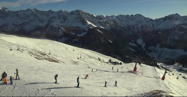 Webcam Pozza di Fassa-Aloch-Buffaure  - Pista Pala del Geiger