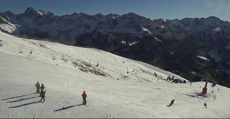 Webcam Pozza di Fassa-Aloch-Buffaure  - Pala del Geiger Piste