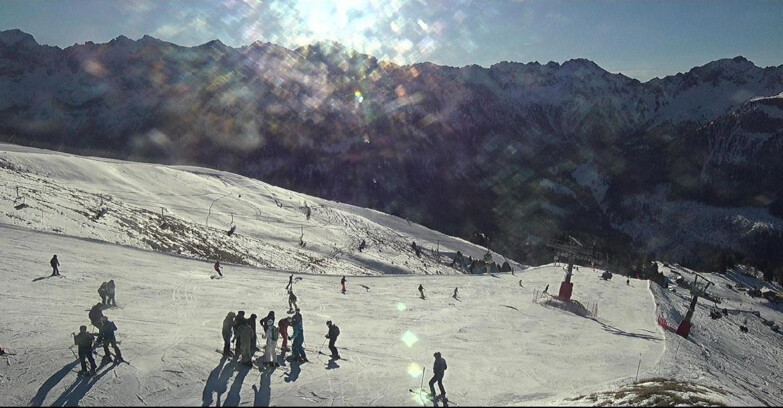 Webcam Pozza di Fassa-Aloch-Buffaure  - Pista Pala del Geiger