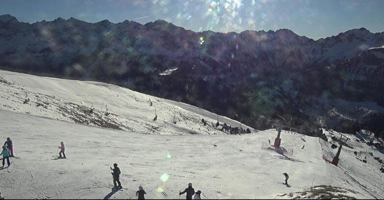 Webcam Pozza di Fassa-Aloch-Buffaure  - Pista Pala del Geiger