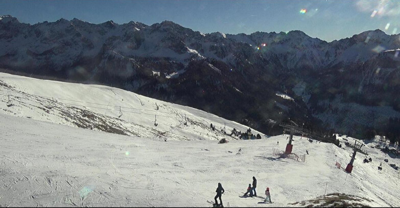 Webcam Pozza di Fassa-Aloch-Buffaure  - Pista Pala del Geiger