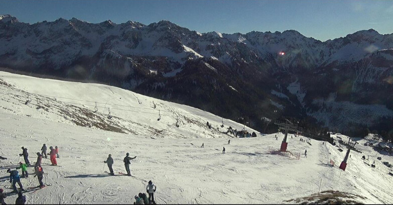 Webcam Pozza di Fassa-Aloch-Buffaure  - Pista Pala del Geiger
