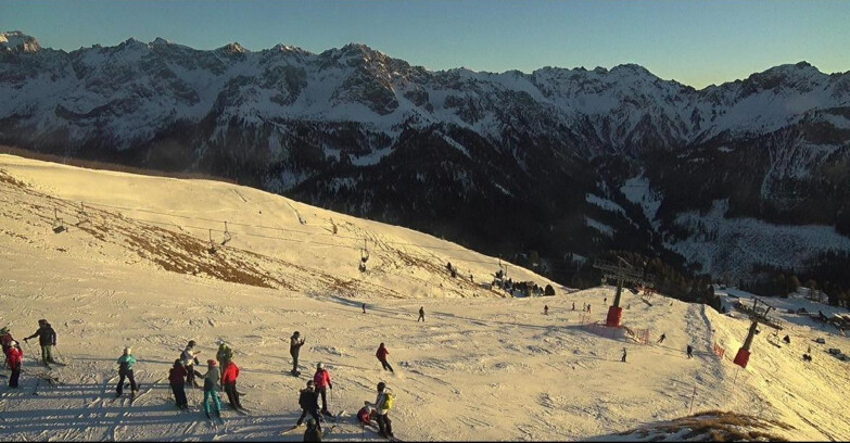 Webcam Pozza di Fassa-Aloch-Buffaure  - Pista Pala del Geiger