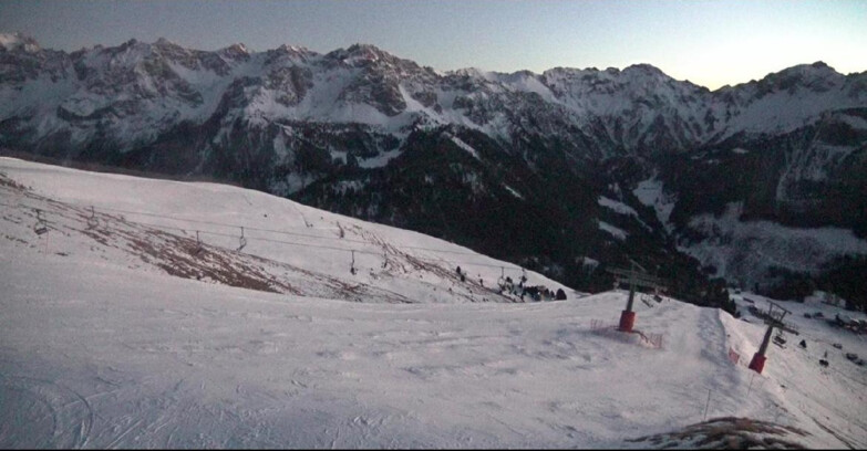 Webcam Pozza di Fassa-Aloch-Buffaure  - Pista Pala del Geiger