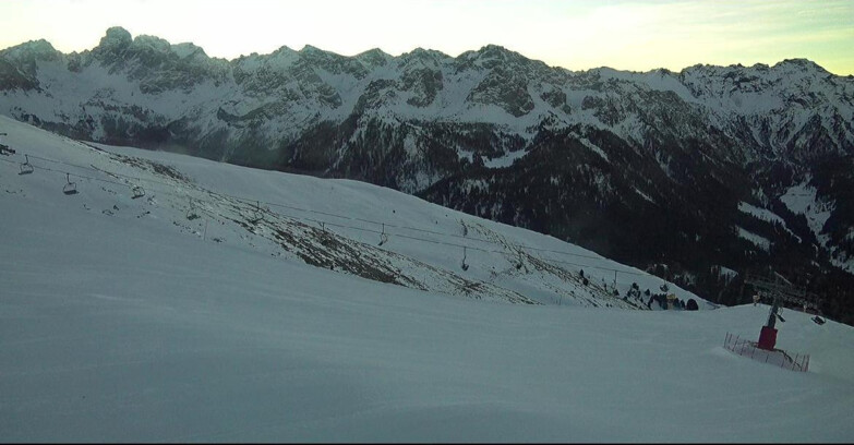 Webcam Pozza di Fassa-Aloch-Buffaure  - Pista Pala del Geiger