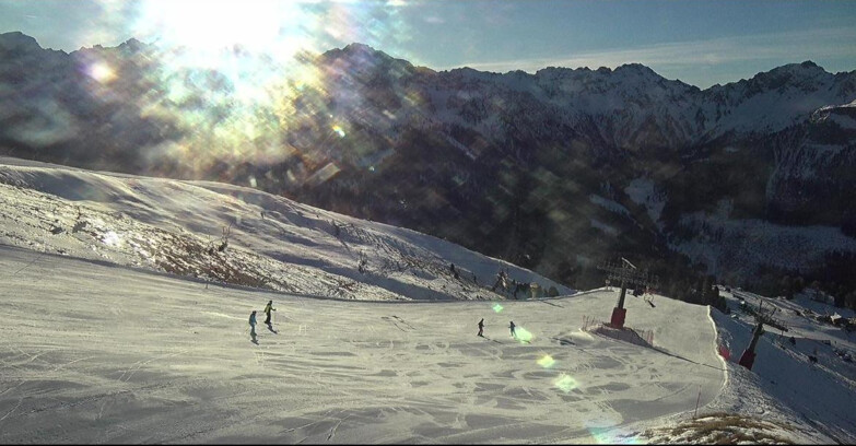 Webcam Pozza di Fassa-Aloch-Buffaure  - Pista Pala del Geiger