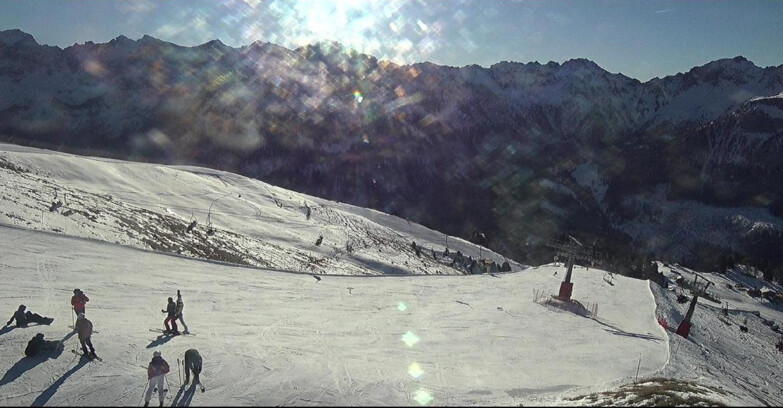 Webcam Pozza di Fassa-Aloch-Buffaure  - Pista Pala del Geiger