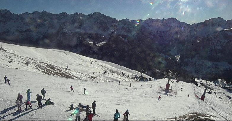 Webcam Pozza di Fassa-Aloch-Buffaure  - Pista Pala del Geiger
