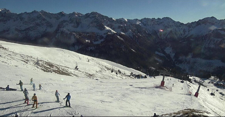 Webcam Pozza di Fassa-Aloch-Buffaure  - Pista Pala del Geiger