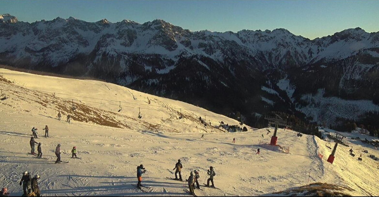 Webcam Pozza di Fassa-Aloch-Buffaure  - Pista Pala del Geiger