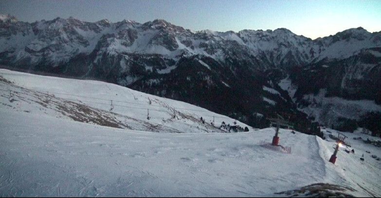 Webcam Pozza di Fassa-Aloch-Buffaure  - Pista Pala del Geiger
