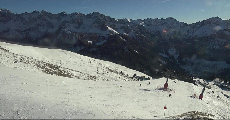 Webcam Поцца-ди-Фасса-Алок-Буффор  - Pista Pala del Geiger