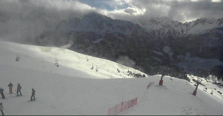 Webcam Pozza di Fassa-Aloch-Buffaure  - Pista Pala del Geiger