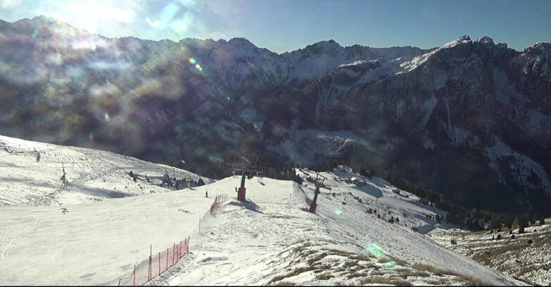 Webcam Pozza di Fassa-Aloch-Buffaure  - Rifugio Baita Cuz