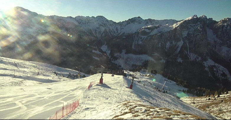 Webcam Pozza di Fassa-Aloch-Buffaure  - Rifugio Baita Cuz