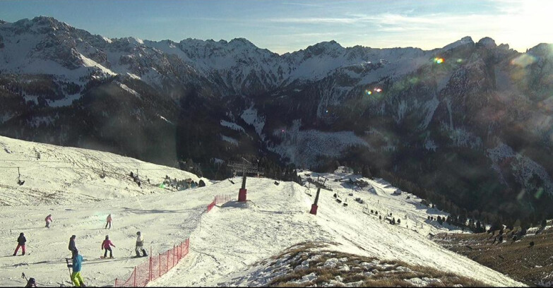 Webcam Pozza di Fassa-Aloch-Buffaure  - Baita Cuz Hütte