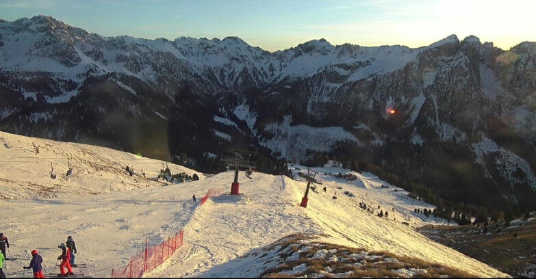 Webcam Pozza di Fassa-Aloch-Buffaure  - Baita Cuz Hütte