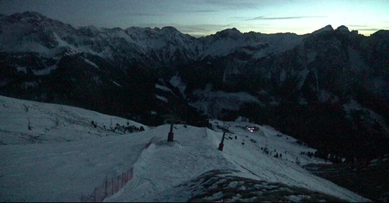 Webcam Pozza di Fassa-Aloch-Buffaure - Rifugio Baita Cuz