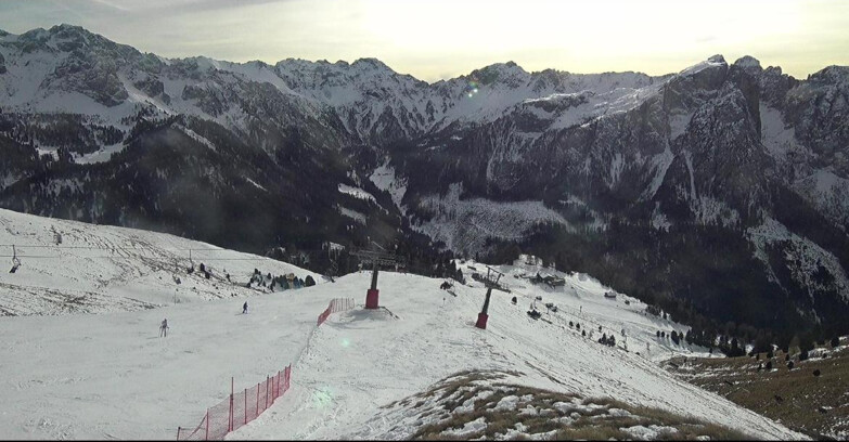 Webcam Pozza di Fassa-Aloch-Buffaure  - Rifugio Baita Cuz