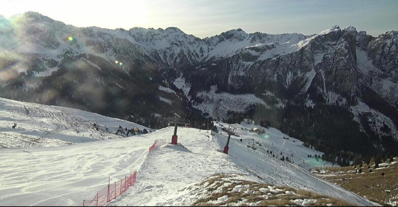 Webcam Pozza di Fassa-Aloch-Buffaure  - Rifugio Baita Cuz