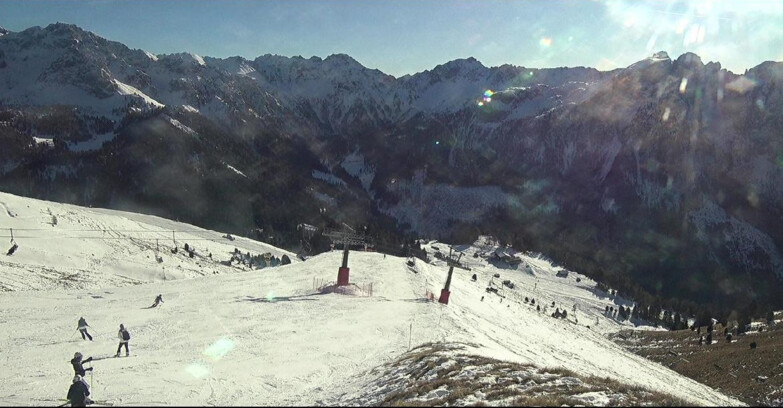 Webcam Pozza di Fassa-Aloch-Buffaure  - Rifugio Baita Cuz