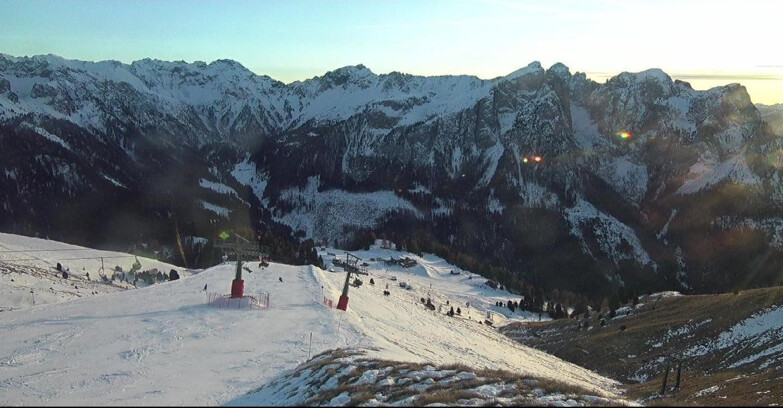 Webcam Pozza di Fassa-Aloch-Buffaure  - Rifugio Baita Cuz