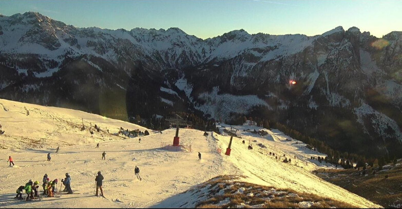 Webcam Pozza di Fassa-Aloch-Buffaure  - Rifugio Baita Cuz