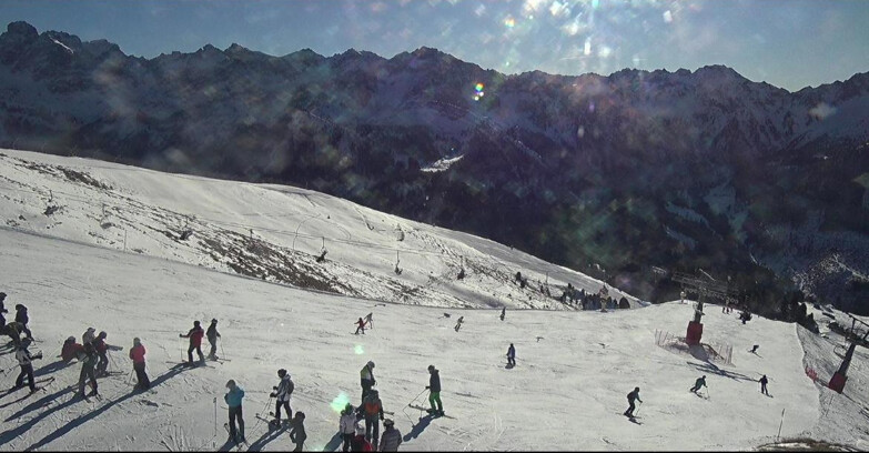 Webcam Pozza di Fassa-Aloch-Buffaure  - Rifugio Baita Cuz