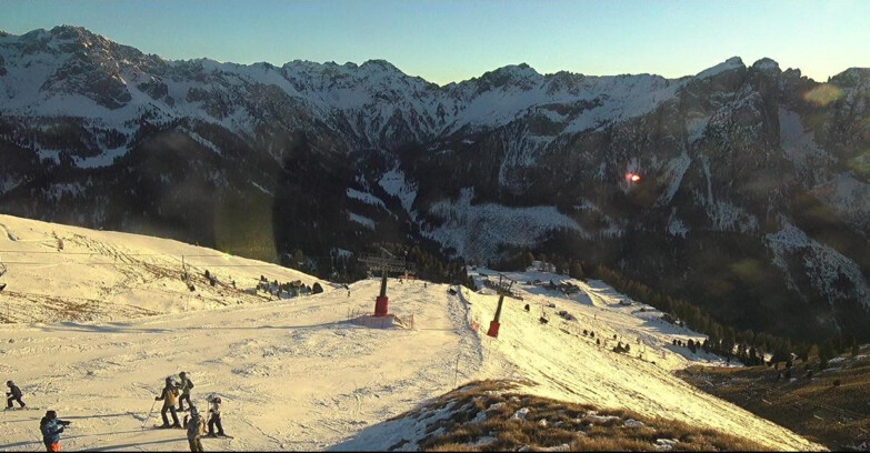 Webcam Pozza di Fassa-Aloch-Buffaure  - Rifugio Baita Cuz