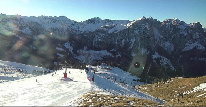 Webcam Pozza di Fassa-Aloch-Buffaure  - Rifugio Baita Cuz