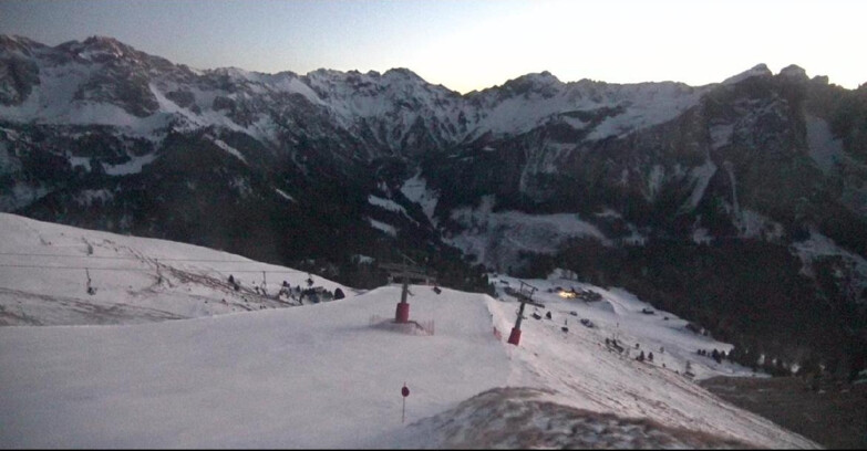 Webcam Поцца-ди-Фасса-Алок-Буффор  - Rifugio Baita Cuz