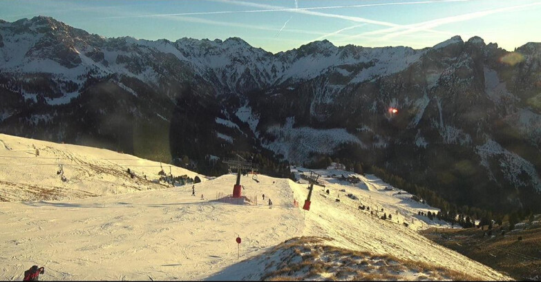 Webcam Pozza di Fassa-Aloch-Buffaure - Rifugio Baita Cuz