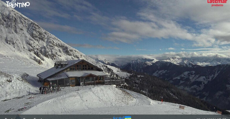 Webcam Пампеаго - Предаццо - Оберегген	 - Latemar- Feudo Ovest